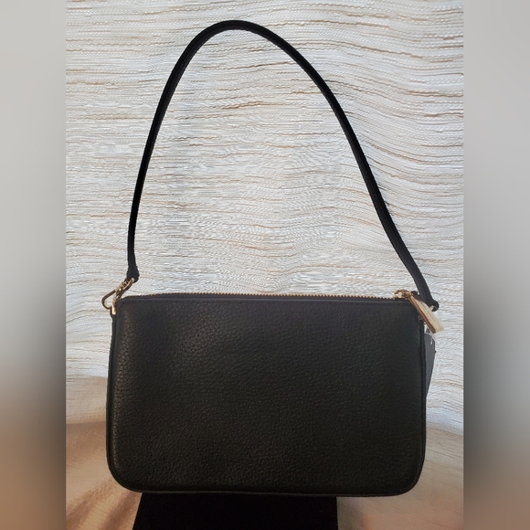 NWT kate spade - Leila pebbled leather converti in Black Classic - Picture 4 of 5